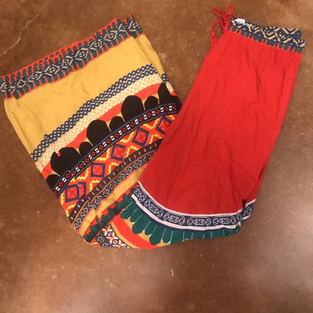Wide leg palazzo pants